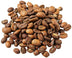 fresh Light Roast Haitian Coffee beans from above on white surface